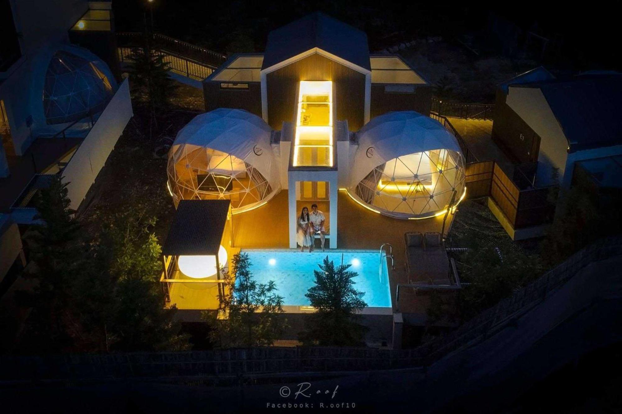The X10 Nordic Tent And Glamping Pool Villa Khaoyai เขาใหญ่ - Sha Certified Ban Thung Sawang エクステリア 写真