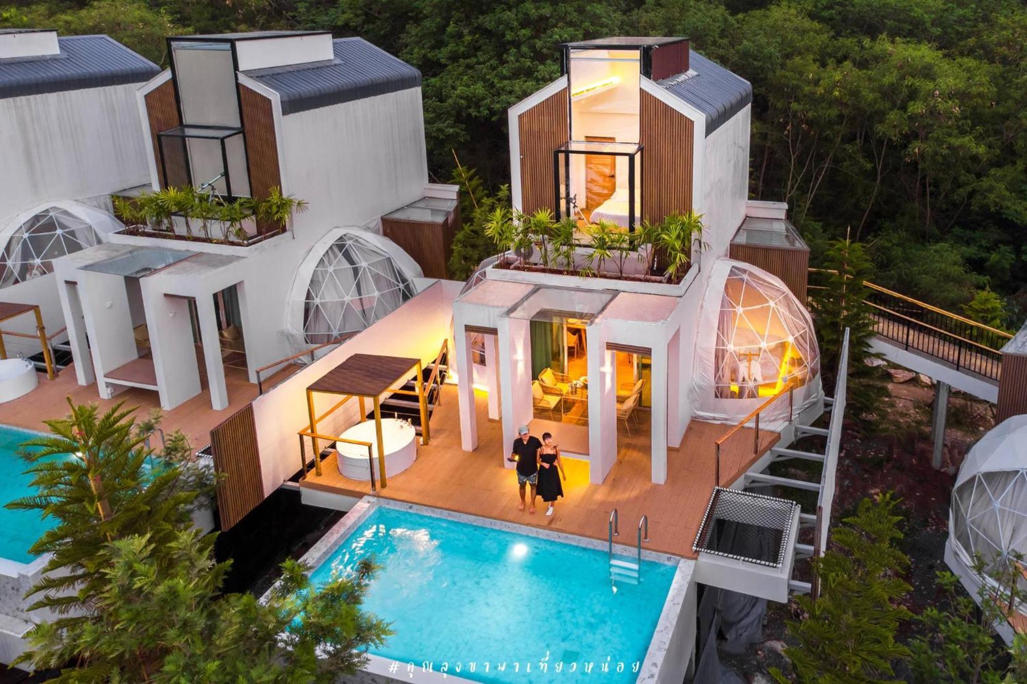 The X10 Nordic Tent And Glamping Pool Villa Khaoyai เขาใหญ่ - Sha Certified Ban Thung Sawang エクステリア 写真