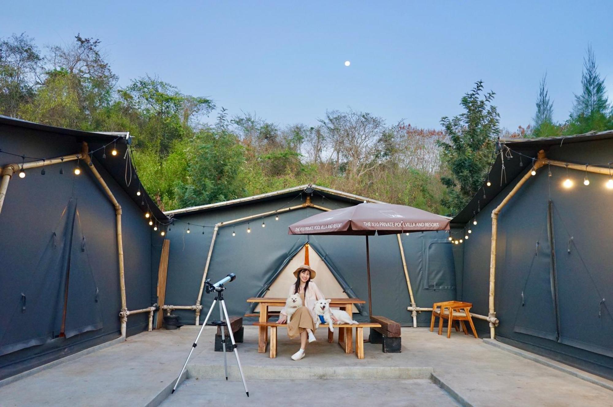 The X10 Nordic Tent And Glamping Pool Villa Khaoyai เขาใหญ่ - Sha Certified Ban Thung Sawang エクステリア 写真