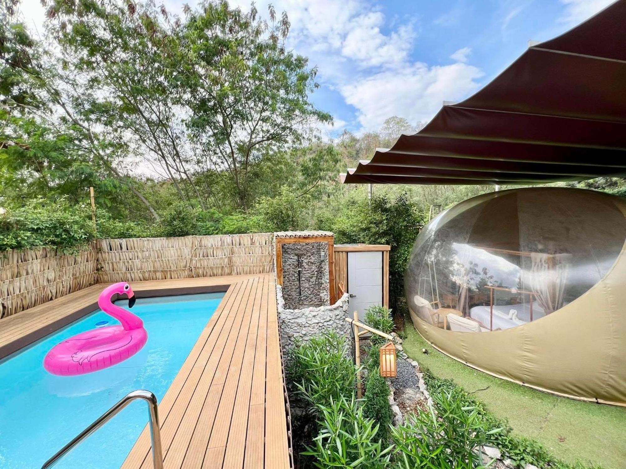 The X10 Nordic Tent And Glamping Pool Villa Khaoyai เขาใหญ่ - Sha Certified Ban Thung Sawang エクステリア 写真