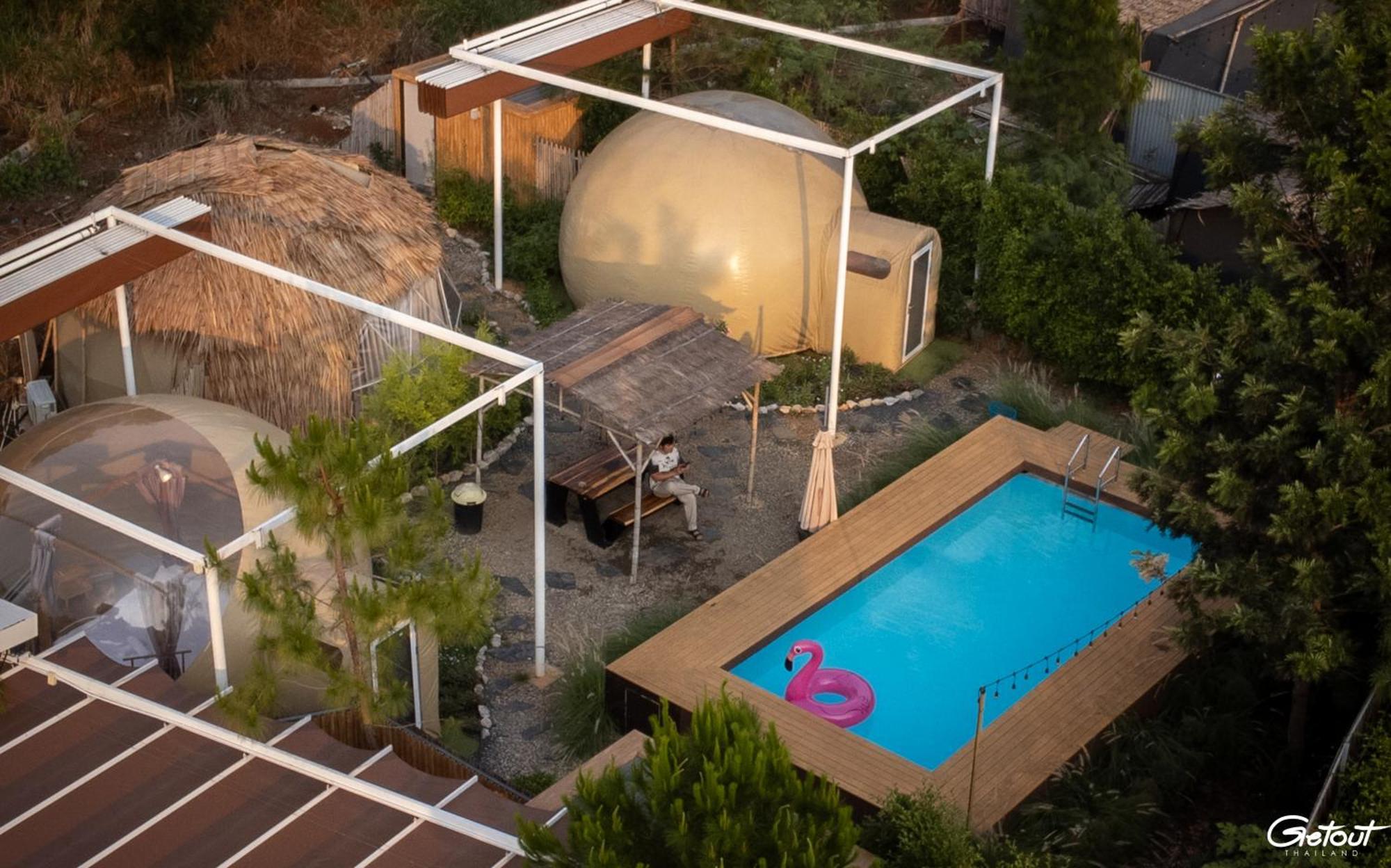 The X10 Nordic Tent And Glamping Pool Villa Khaoyai เขาใหญ่ - Sha Certified Ban Thung Sawang エクステリア 写真
